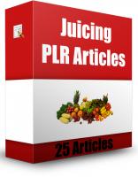 25 Juicing PLR Articles 