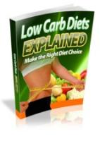 Low Carb Diets Explained 