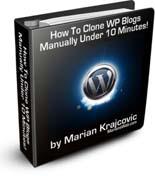 Clone WP Blogs Manually