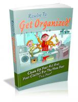 Resolve To Get Organized