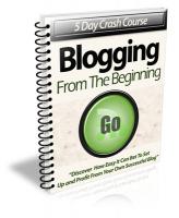 Blogging From Beginning