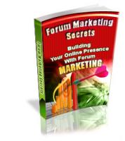 Forum Marketing Secrets