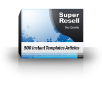 500 Instant Templates Articles