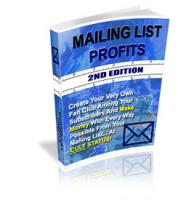 Mailing List Profits 2nd Ed