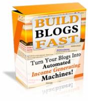 Build Blogs Fast