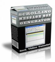 Scrolling Message Box Generator 