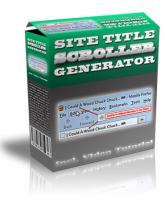 Site Title Scroller Generator 