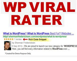 WP Viral Rater Plugin 