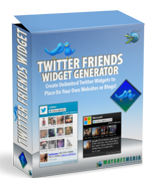 Twitter Friends Widget 
