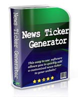 News Ticker Generator 