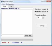 Mass URL Pinger