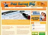 Paid Survey Blog Theme 