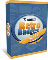 Premium Retro Badges Pack 2 