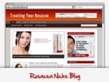 Rosacea Treatment Niche Blog 