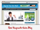 Hair Regrowth Niche Blog 