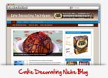 Cake Decorating Niche Blog 