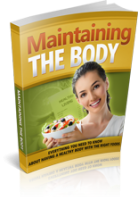 Maintaining The Body 