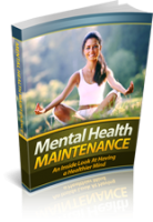 Mental Health Maintenance