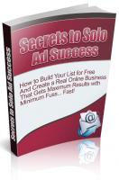 Secrets To Solo Ad Success 