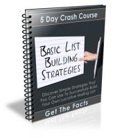 Basic List Building Strategies