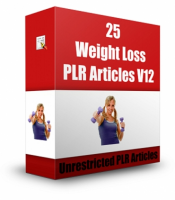 25 Weight Loss PLR Articles V 12